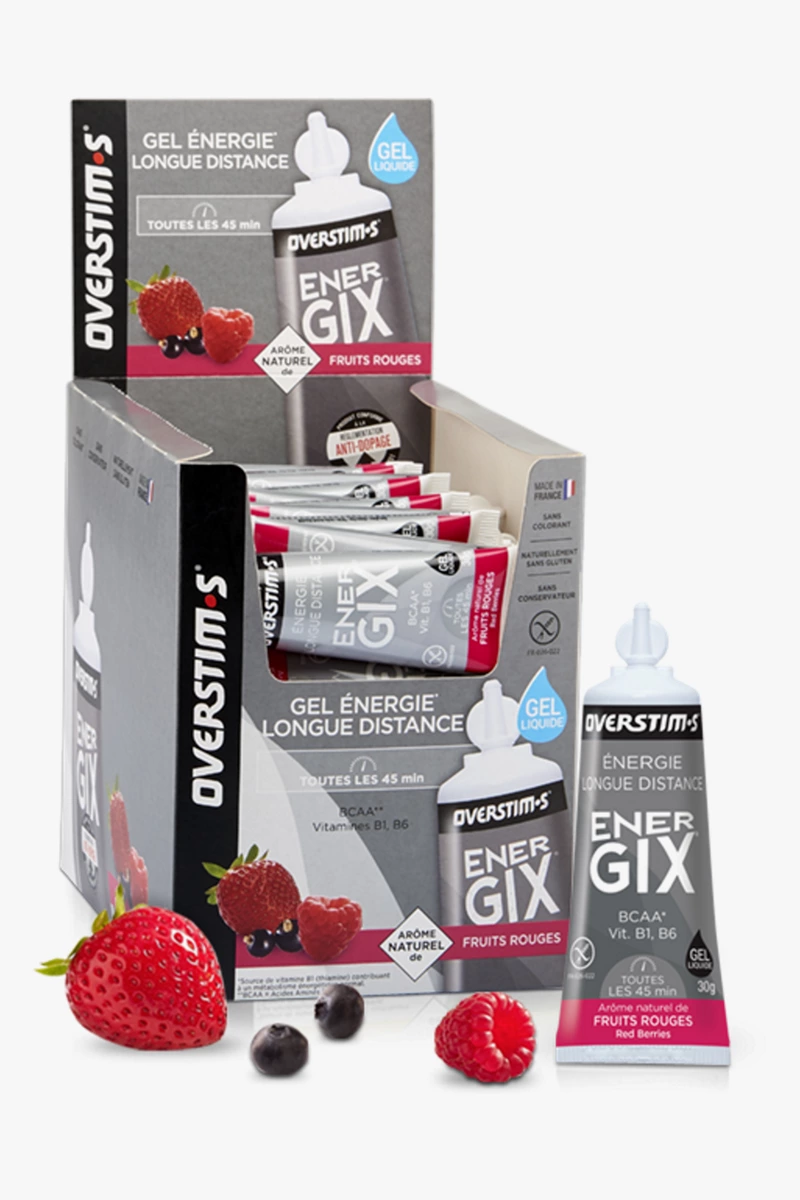 Overstim's Energix Fruits Rouges 36 x 30 g Energy Gel
