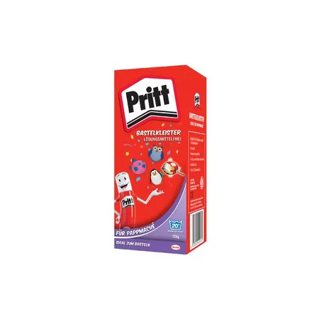 Pritt Bastelkleister für Pappmache, Pulverform, 125 g