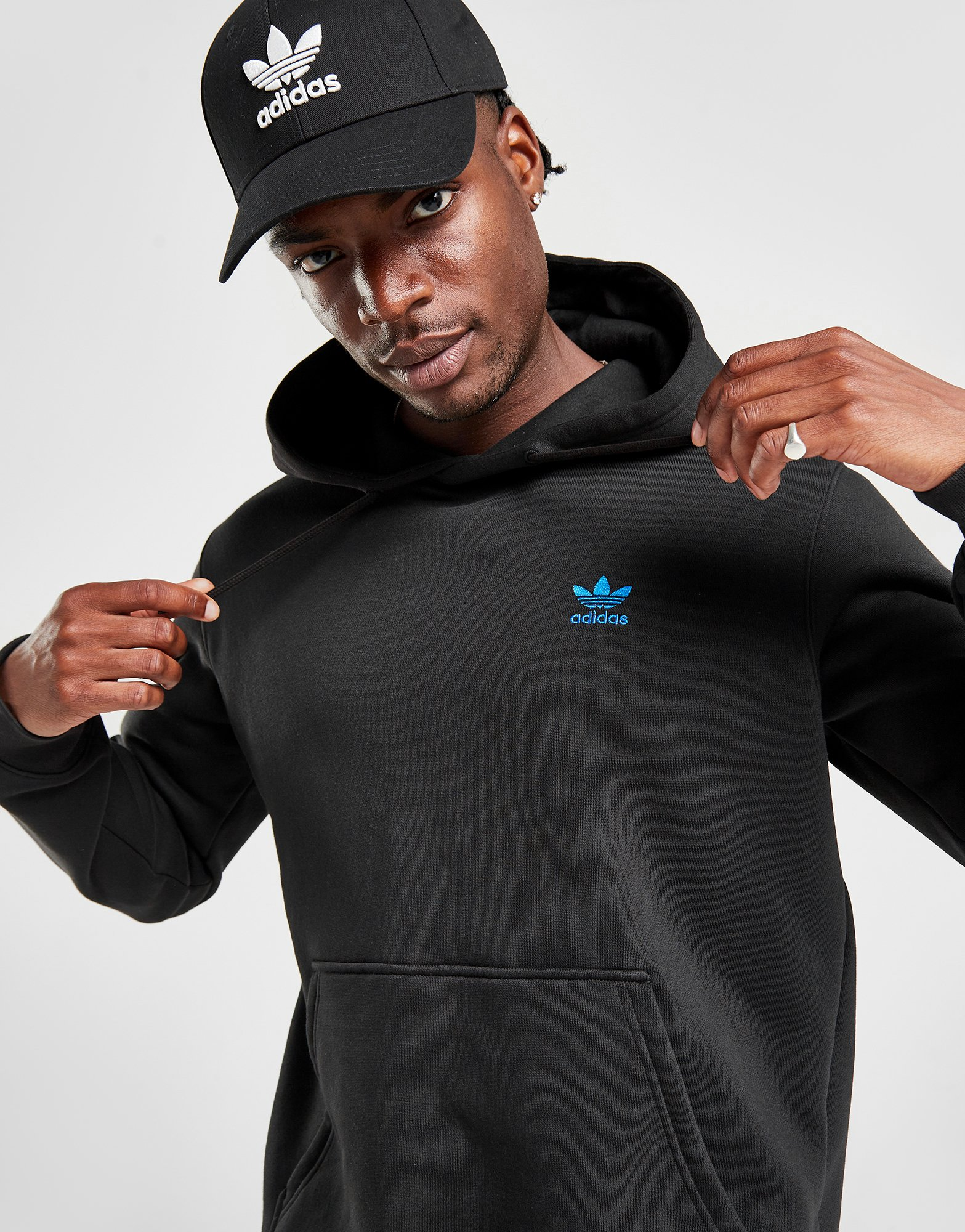 adidas Originals Sweat à Capuche Trèfle Essential Homme