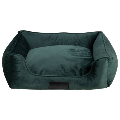 Cama verde para cachorro