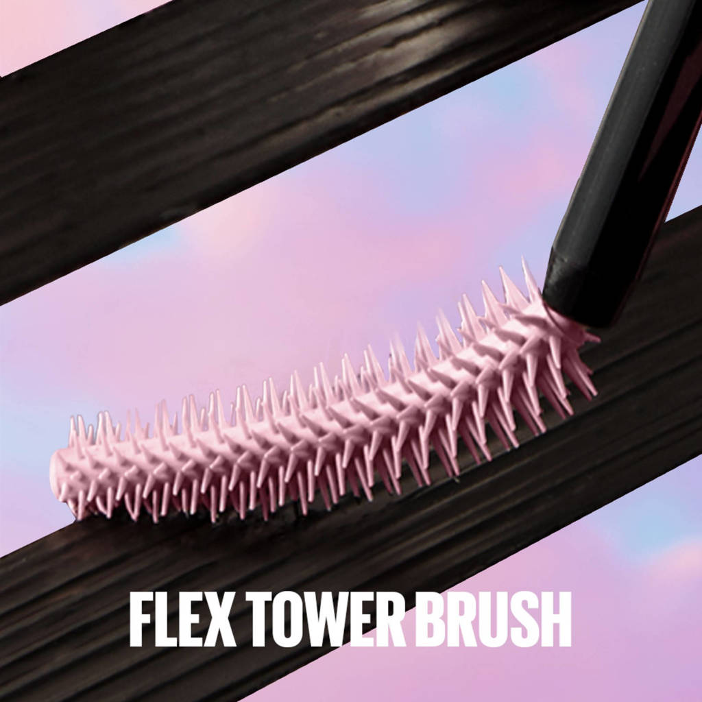 Maybeline New York pink air mascara voor een jeugdige uitstralingSky High mascara - pink air