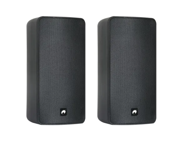 Omnitronic 11036954, 2-vejs, 2.0 kanaler, Ledningsført, 80 W, 60 - 18000 Hz, Sort