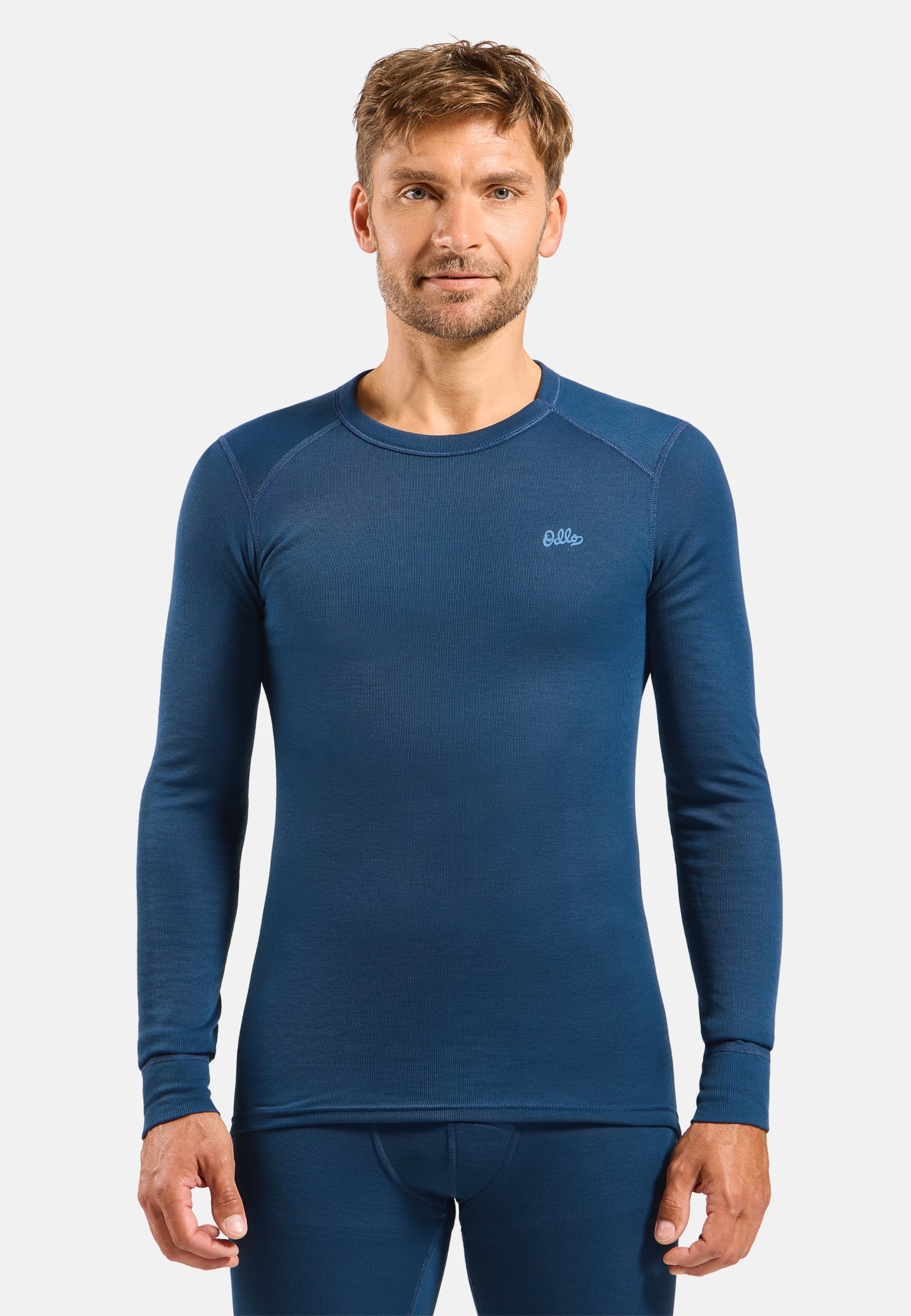 Active Warm Base layer Set in blue wing teal