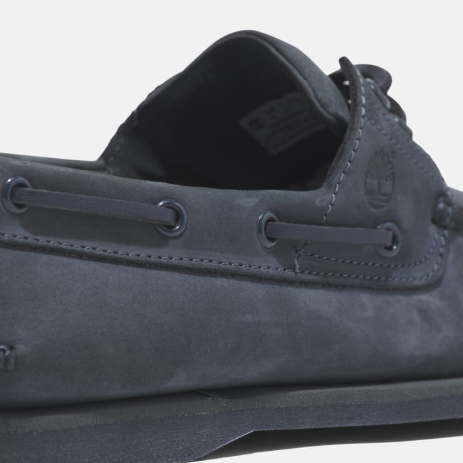 Scarpa da Barca in Pelle Classic da Uomo in blu                scuro