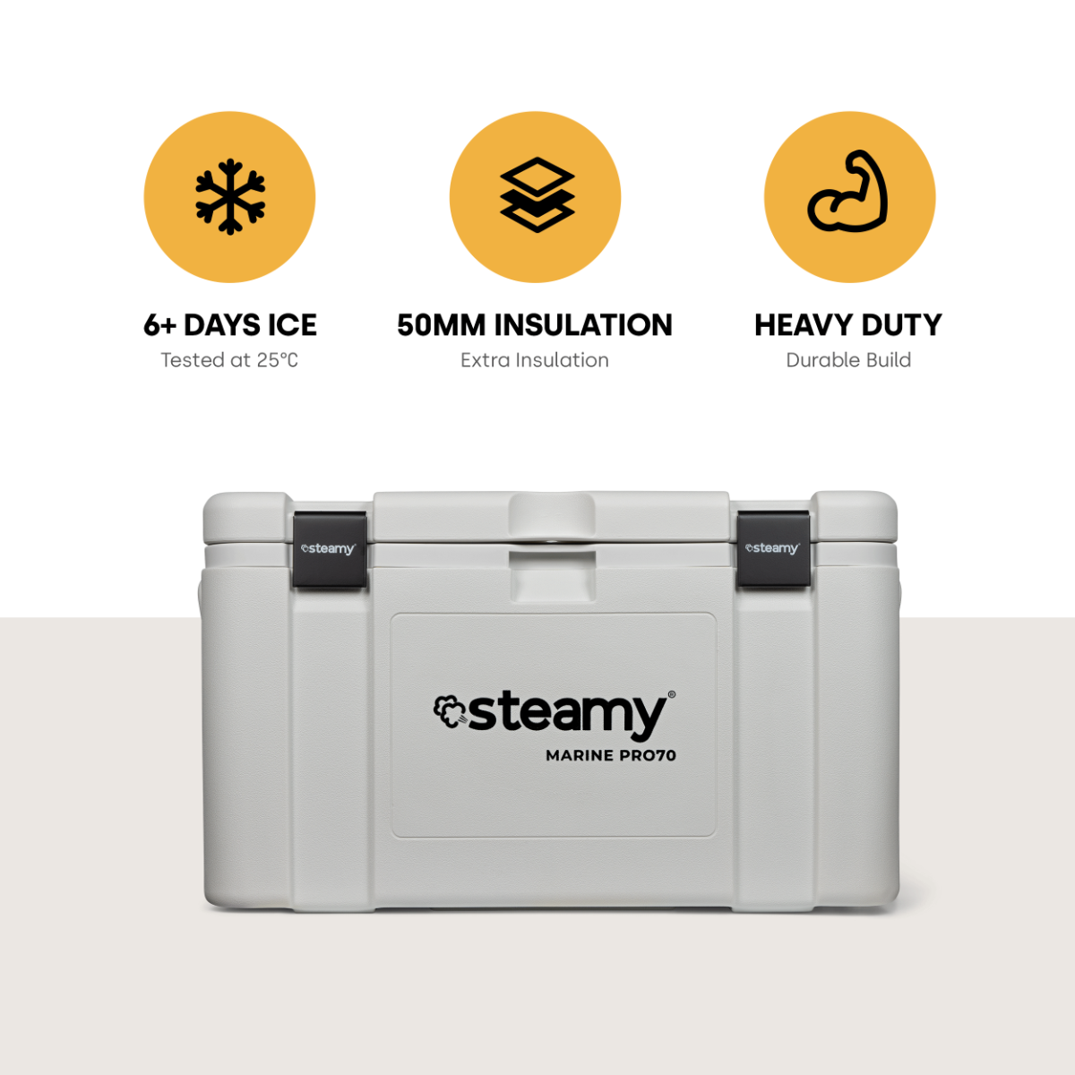 Steamy Marine Pro 70 koelbox - 70L