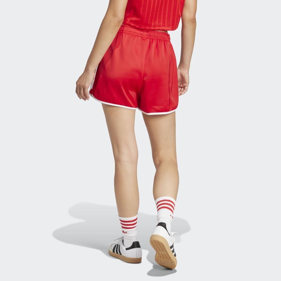 adidas Short Running Adicolor 3-Stripes Sprinter - Rouge/Blanc