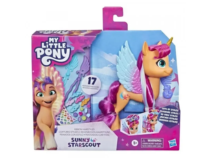 My Little Pony Ribbon Hairstyles Sunny Starscout