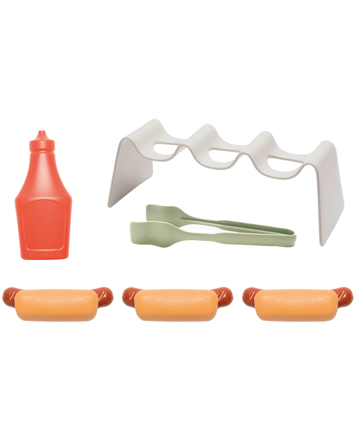 Hotdog-Set GREEN GARDEN 9-teilig