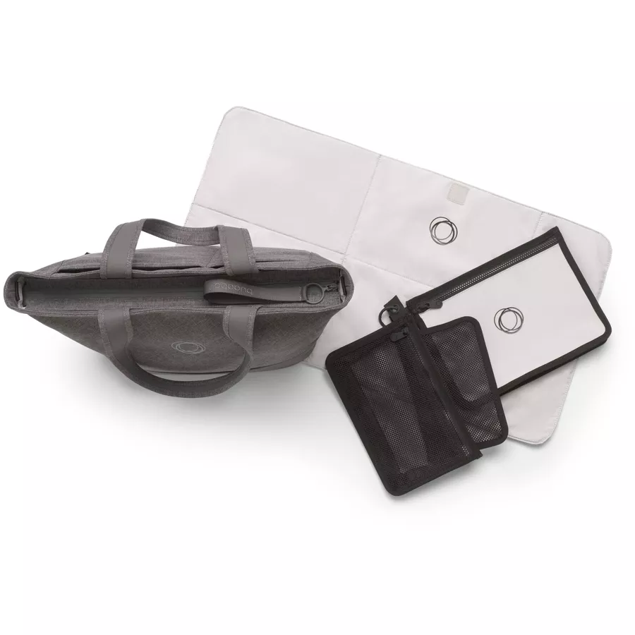 bugaboo Wickeltasche Grey Melange