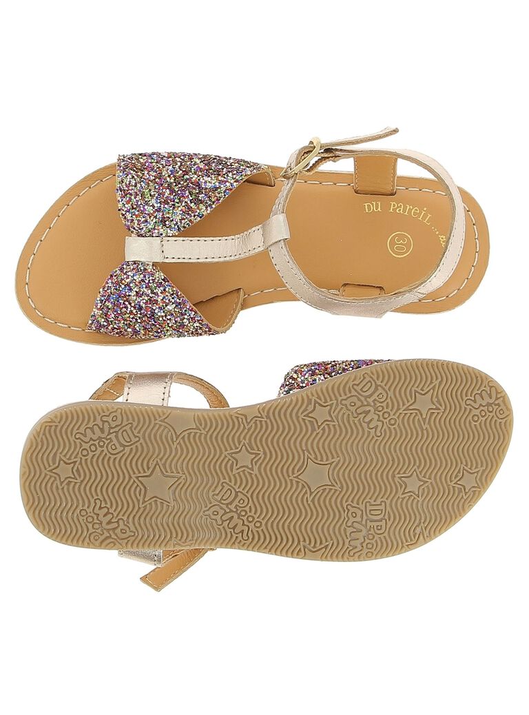 Sandale en cuir fille