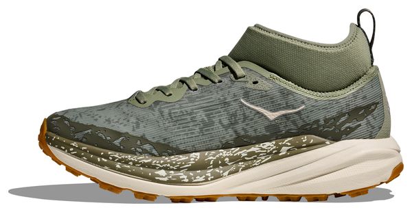 Chaussures Trail Hoka Speedgoat 6 Mid GTX Kaki Homme