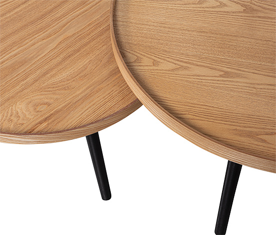 Woood Beistelltisch »Mesa XL«, Holz naturfarben