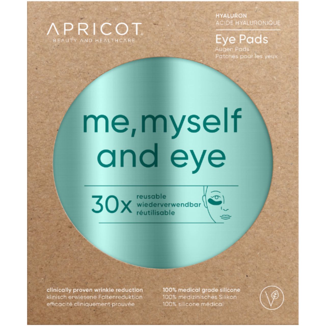 APRICOT me, myself and eye Augen Pads mit Hyaluron