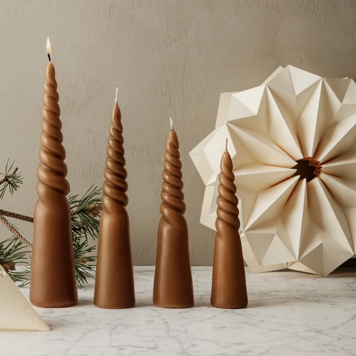 Ferm Living - Papierstern, off-white
