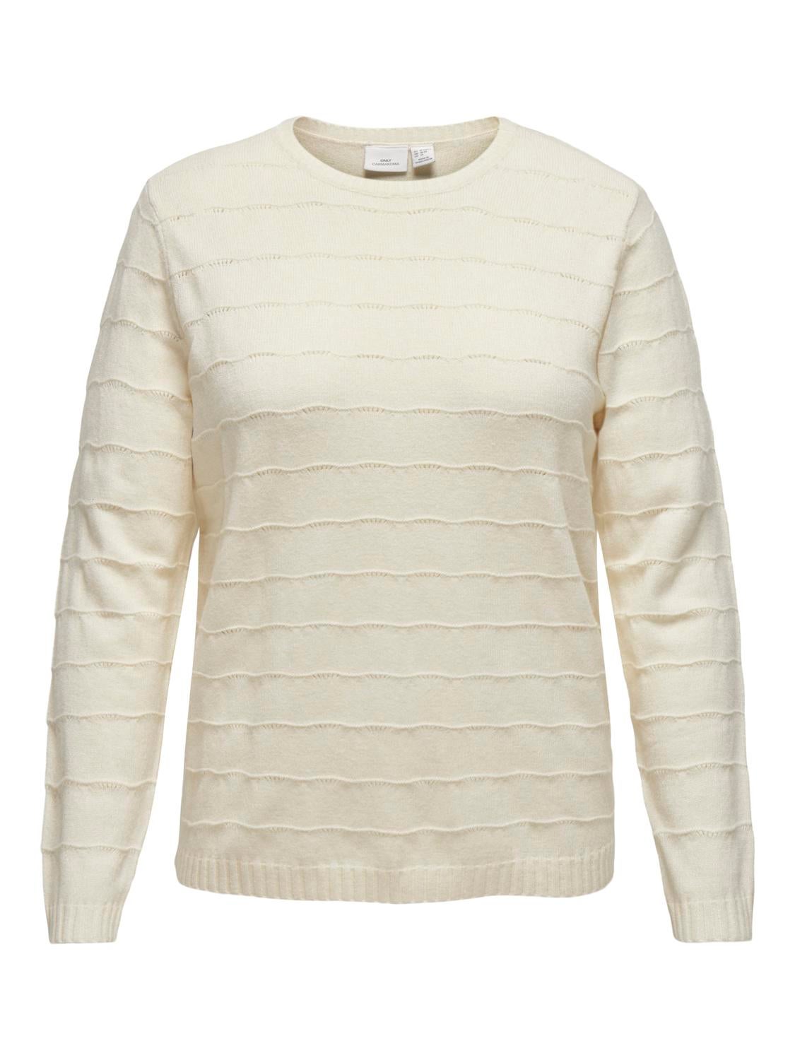 CARKATIA Strickpullover Whitecap Gray