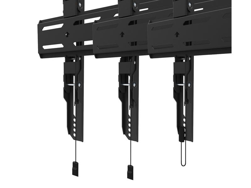 NEOMOUNTS Säulenhalterung WL30S-910BL16 Schwarz Feste Säulenhalterung für Flachbildschirme von 40 bis 75 Zoll