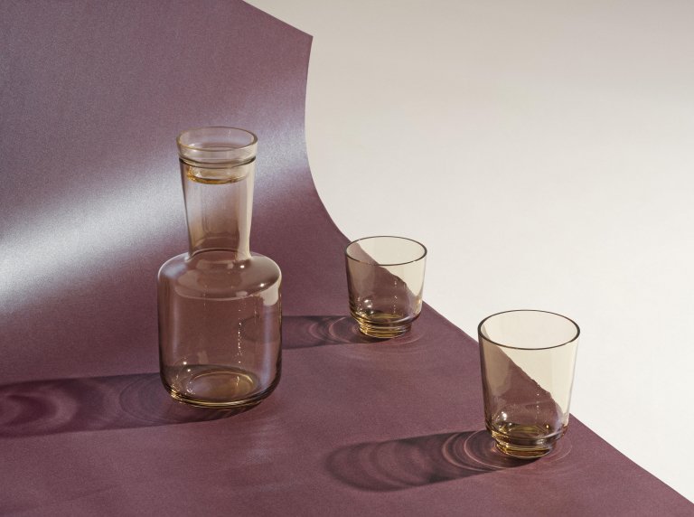Muuto Raise karaf 1L donkerblauw