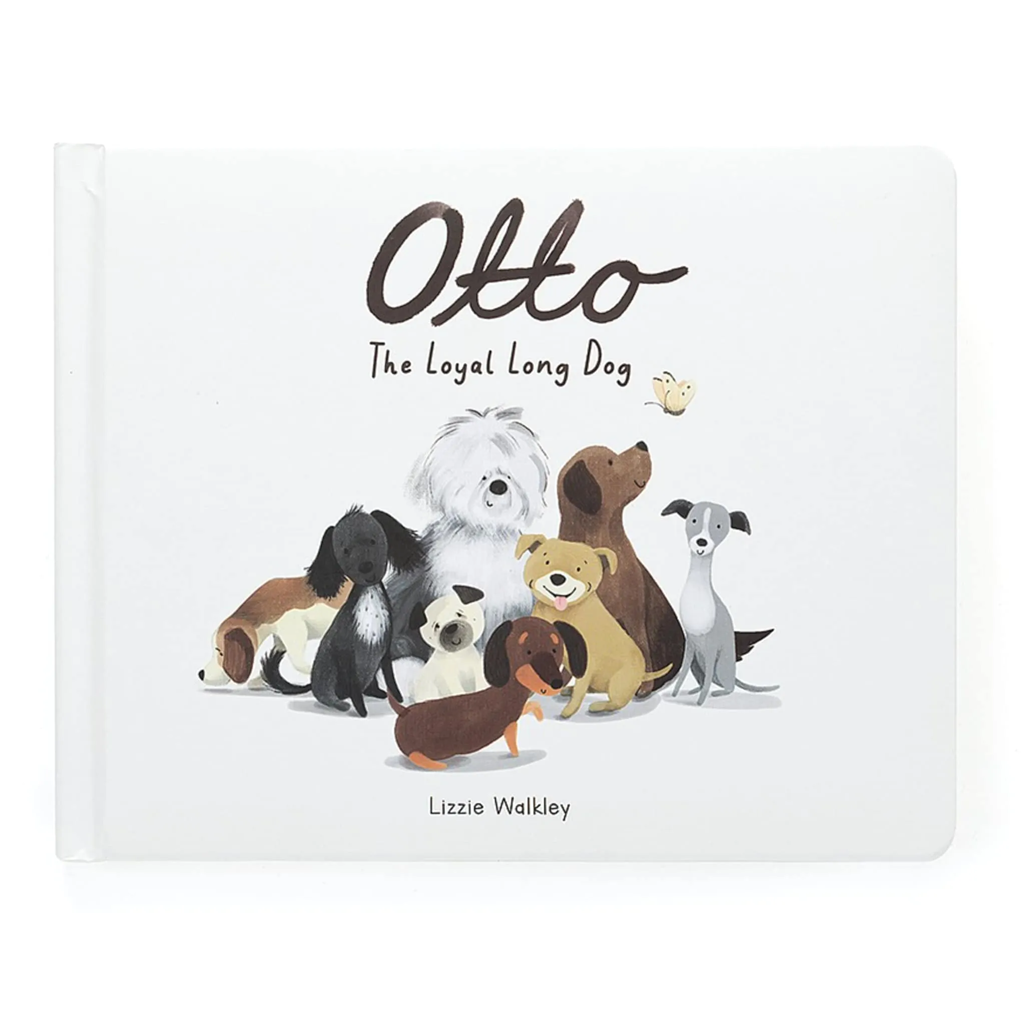 Jellycat Livre Otto The Loyal Long Dog (Version Anglaise)