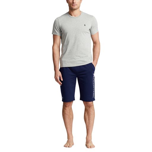 Ralph Lauren Cotton Jersey Nattrøje, Andover Heather, M