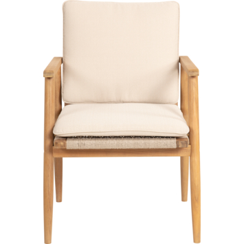 Tuinstoel Fenna light teak hout