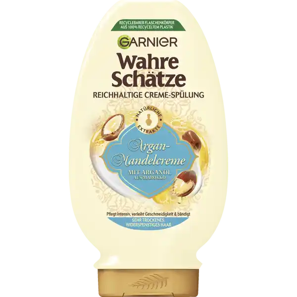 Reichhaltige Creme-Spülung Argan-Mandelcreme