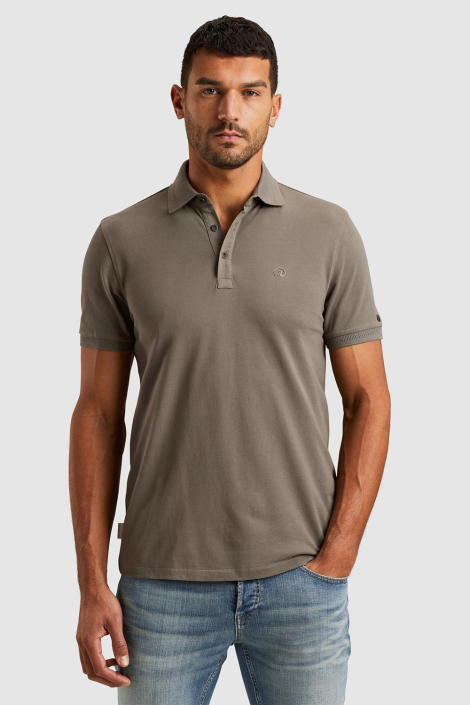 Cast Iron groene heren polo