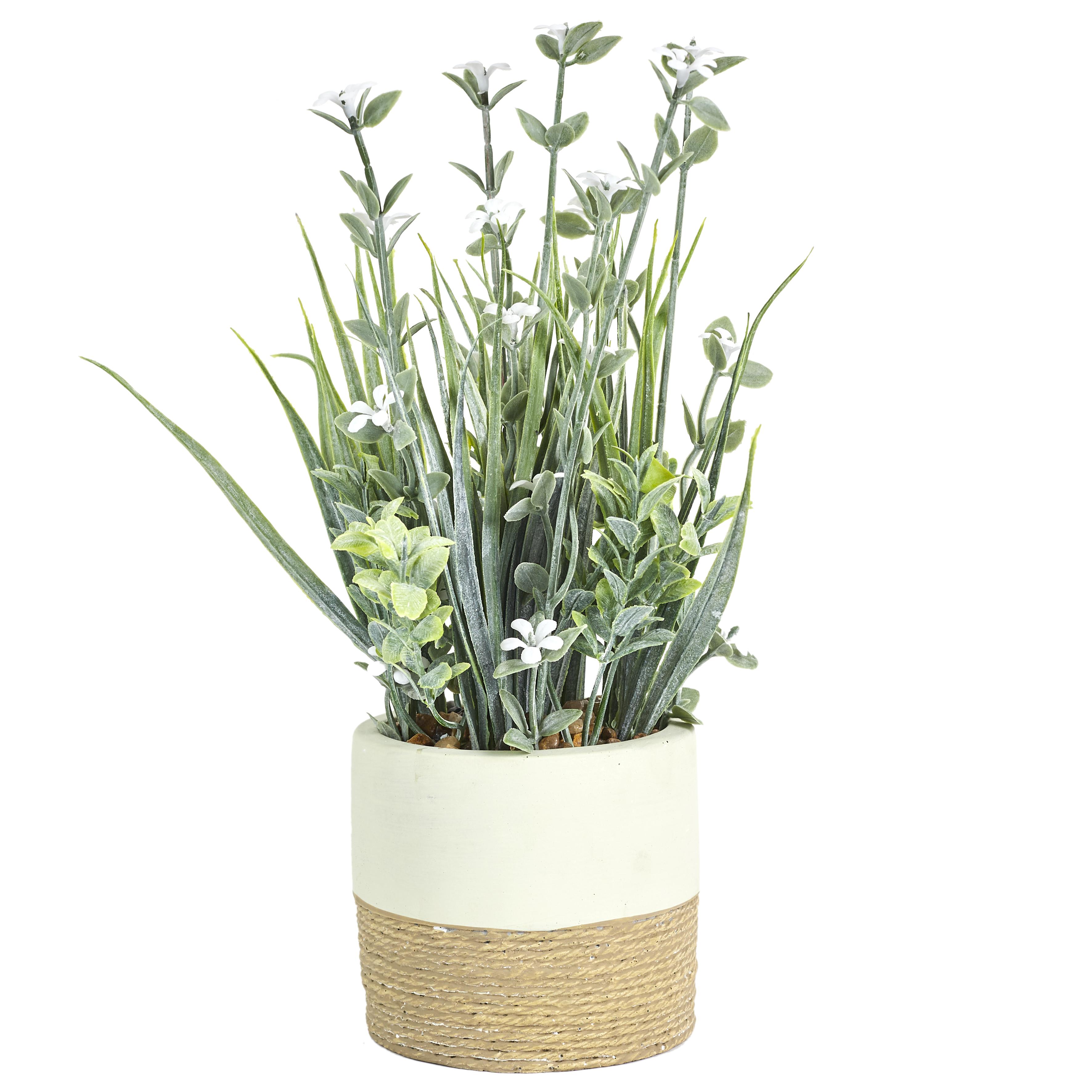 PLANTE ARTIFICIELLE SUCCULENTE POT D.9CM