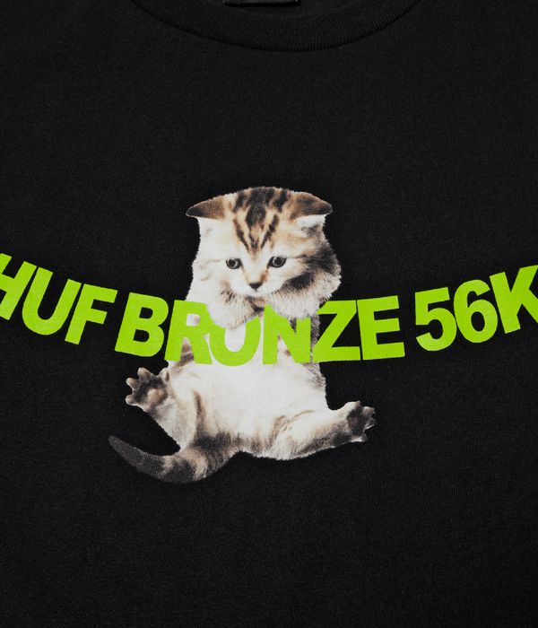 HUF x Bronze 56k Hang In There T-Shirt (black)