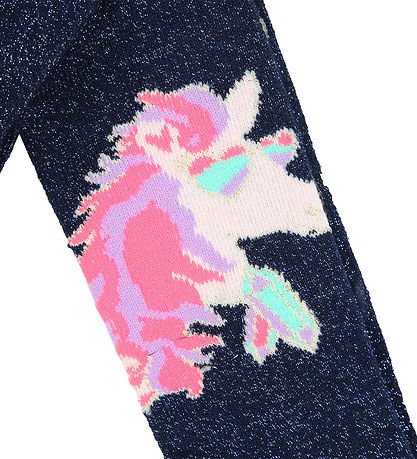 Billieblush trømpebukser - Navy/Glitter