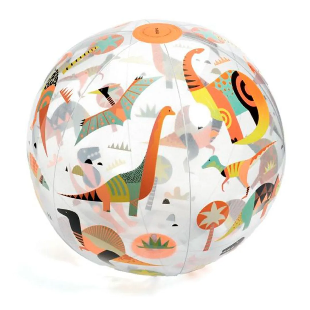 Djeco Ballon de Plage - Dinosaures