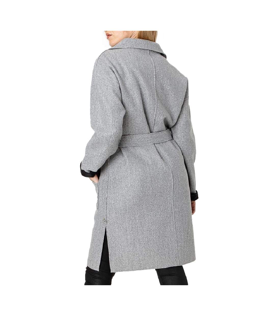 Manteau gris Femme TBS Levon