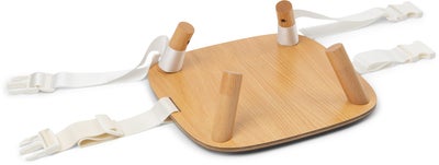 Ziza Barnesete Bunnplate, Natural/White