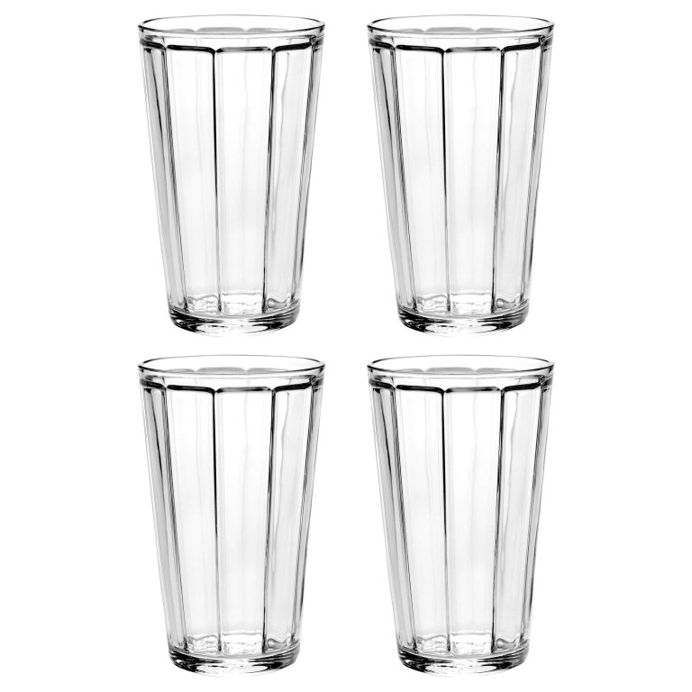 Serax Surface by Sergio Herman glazen 45cl set van 4