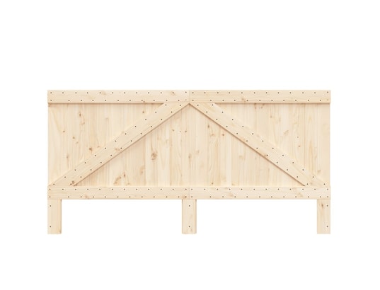 VIDAXL - Tête de lit 200x104 cm bois massif de pin