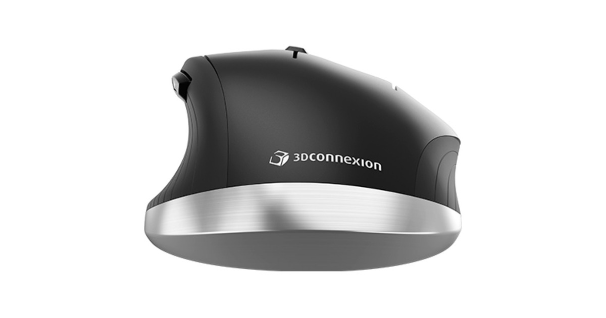3DConnexionCadMouse Compact  (Zwart/zilver, 7200 DPI)