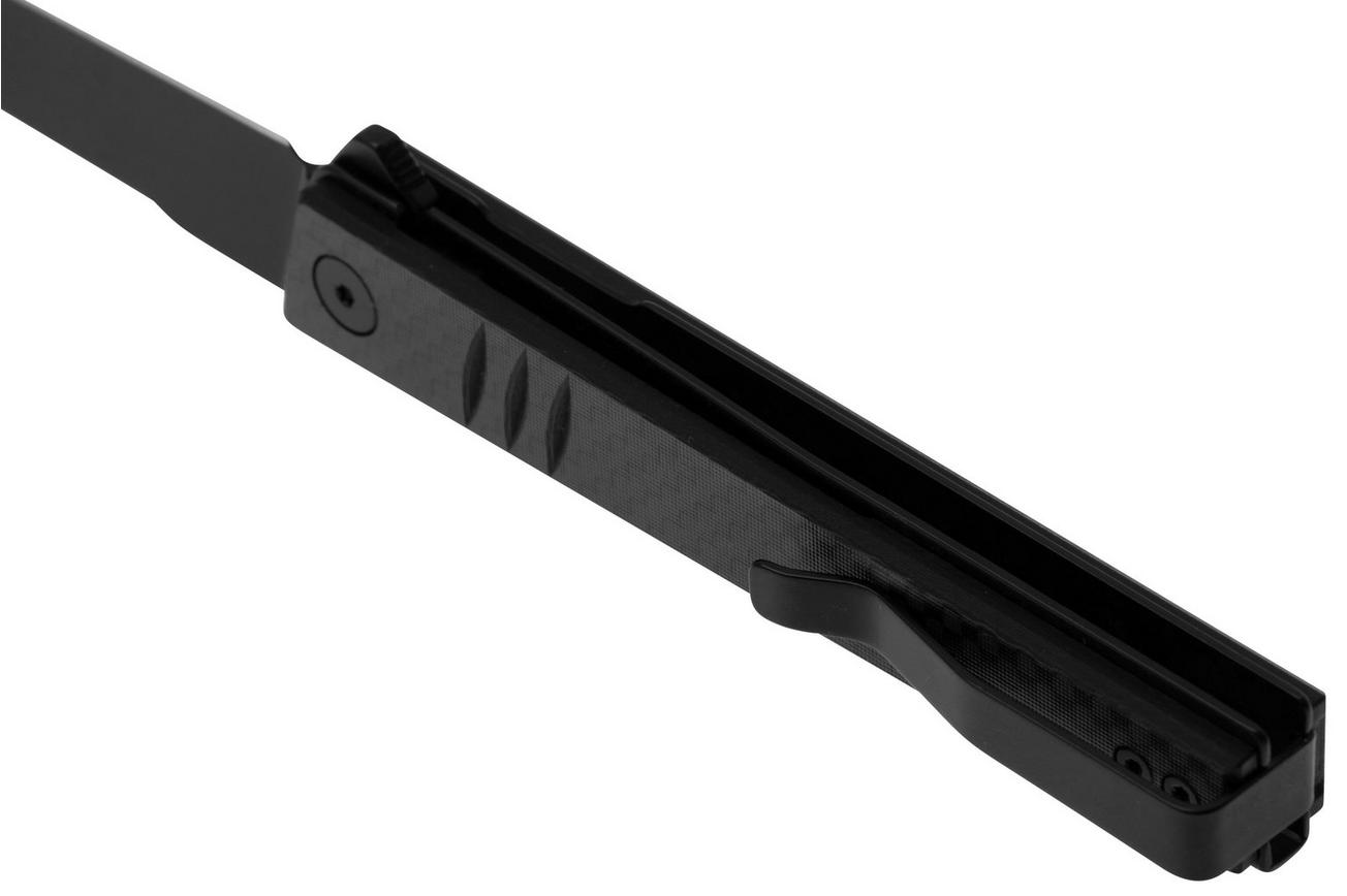 Real Steel Kikashi 8071CB, Black PVD 14C28N, Carbon Fiber G10, zakmes