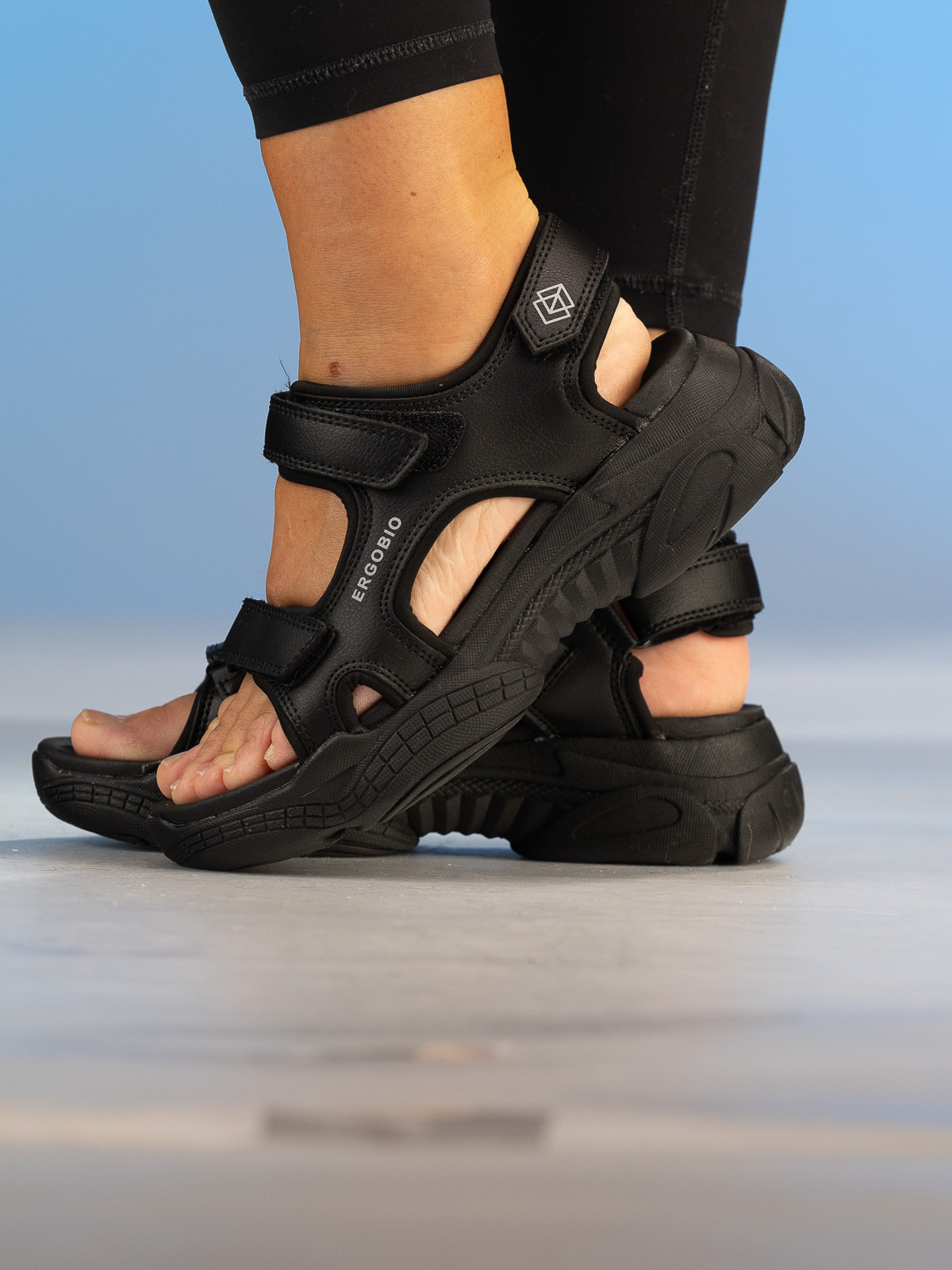 Ergobio - Sunlight Black - Trapes Sko