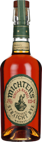 MICHTER'S STRAIGHT RYE WHISKEY 70CL
