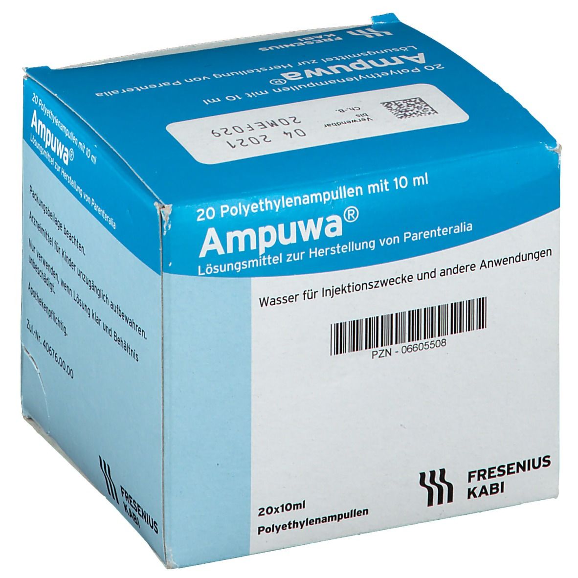 Ampuwa® Wasser für Injektionszwecke