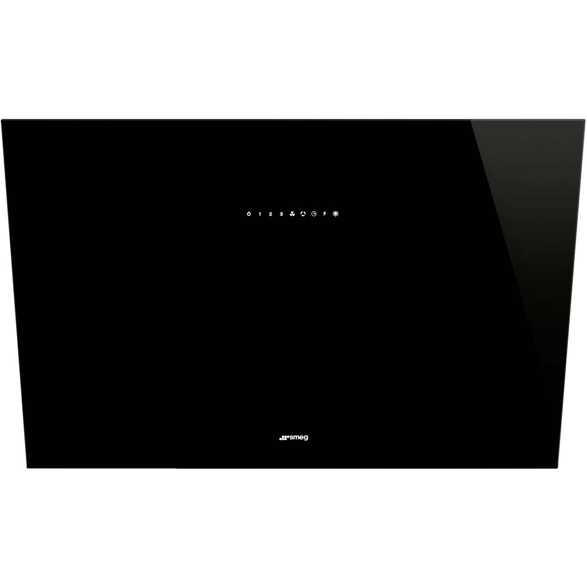 KV394N veggmontert ventilator 90 cm, svart