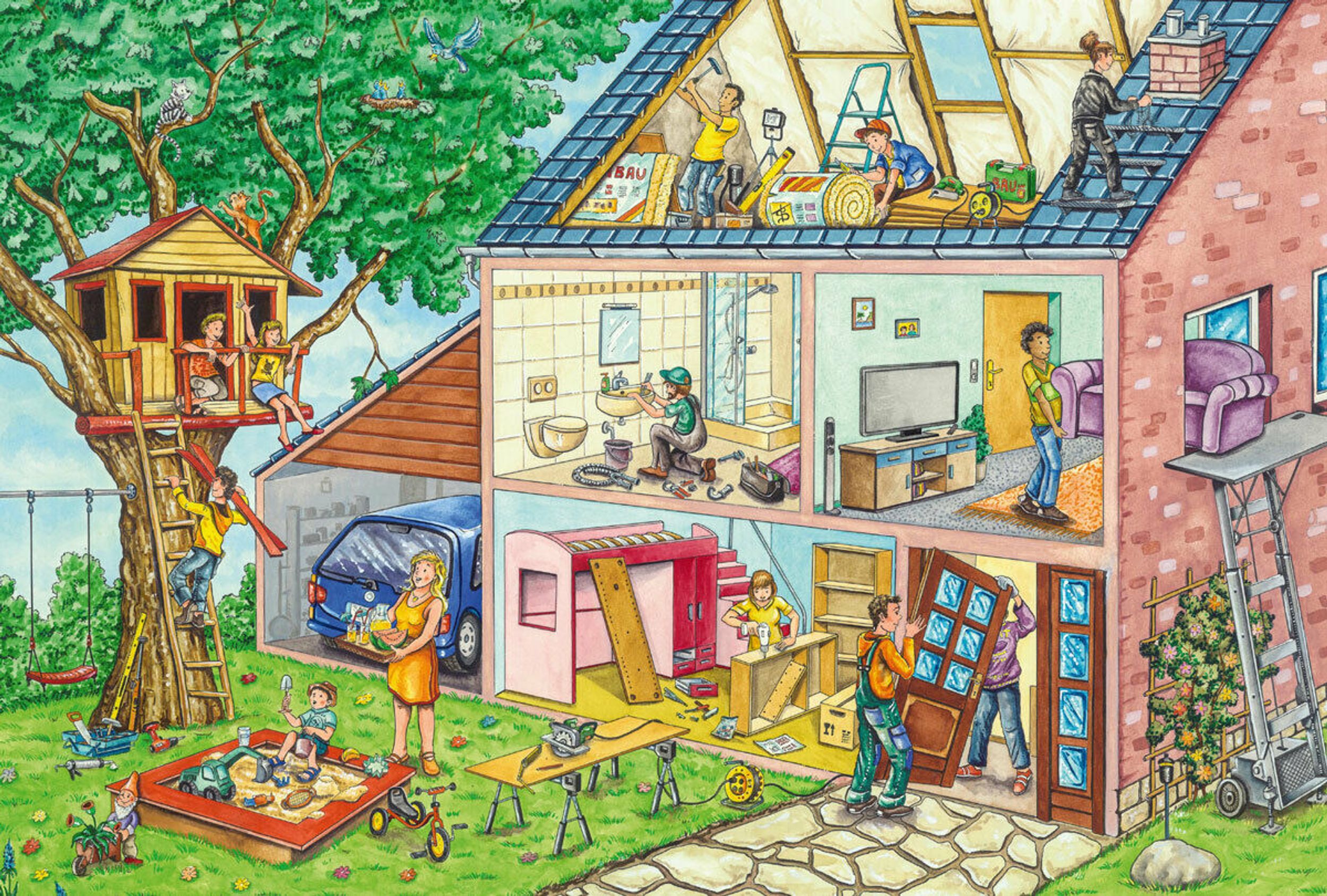 Handwerker + Werkzeug + AddOn