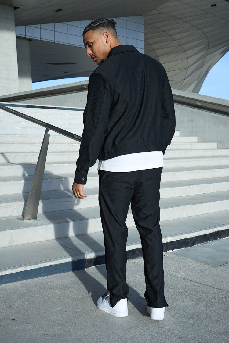 Ensemble 2 pièces veste + pantalon noir