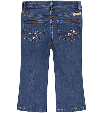 Hust and Claire Jeans - Joanna - Denim m. Blumen