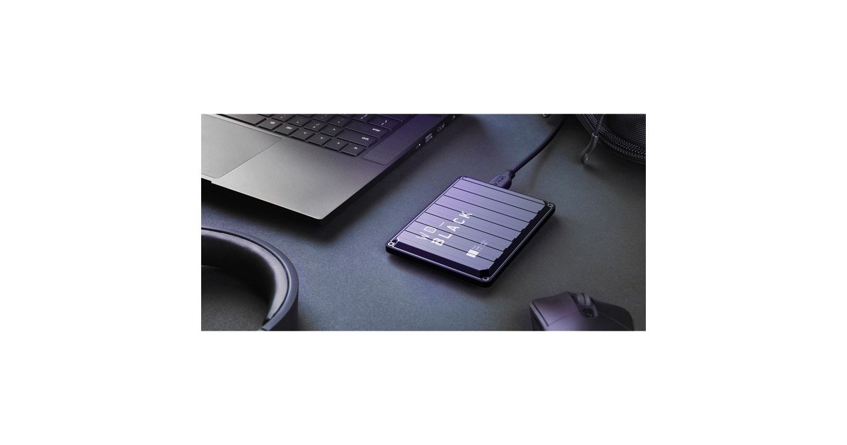 WDBlack P10 Game Drive, 5 TB externe harde schijf  (Zwart, WDBA3A0050BBK-WESN, USB 3.2 Gen 1)