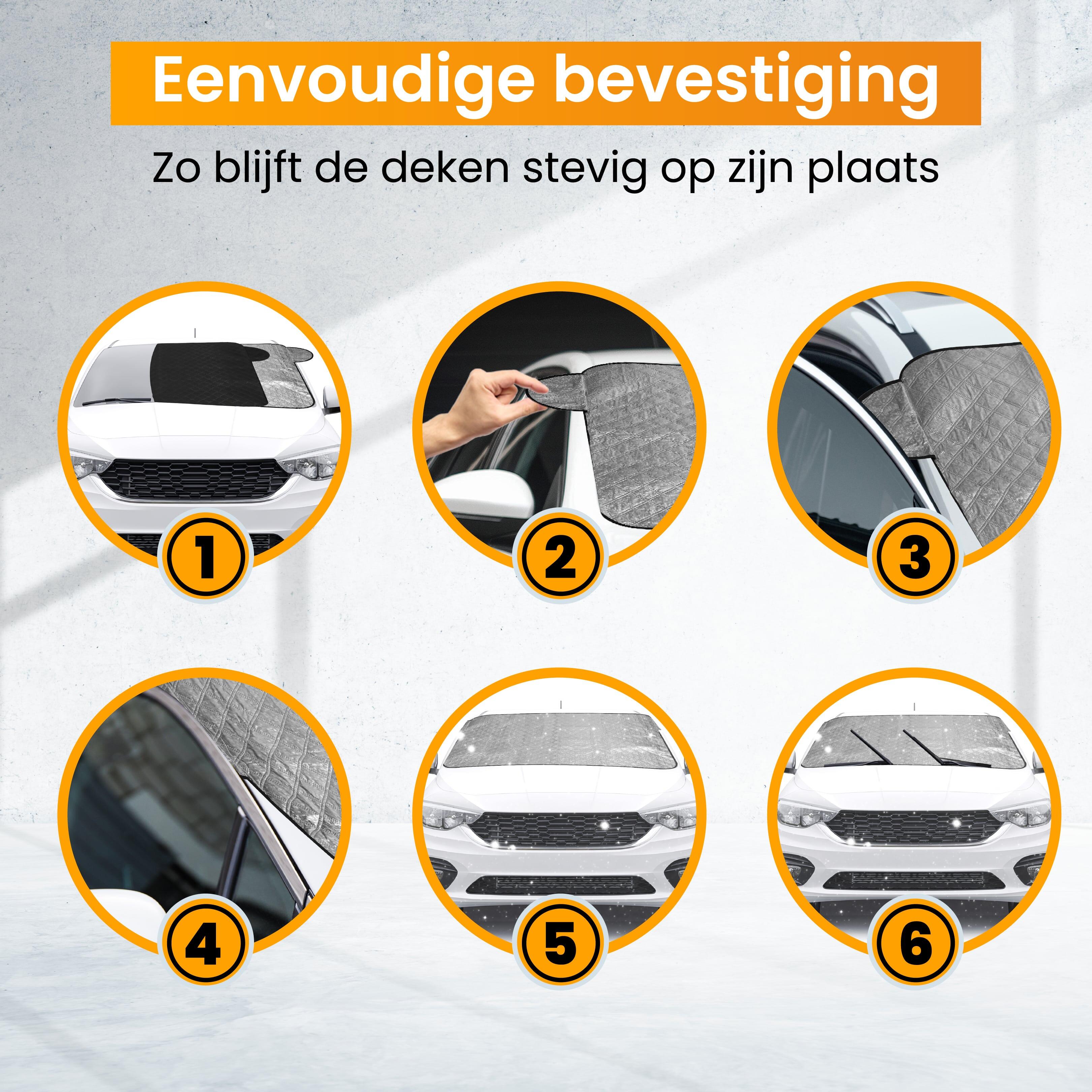 R2B Anti-Vries Deken Auto Voorruit - ijsdeken