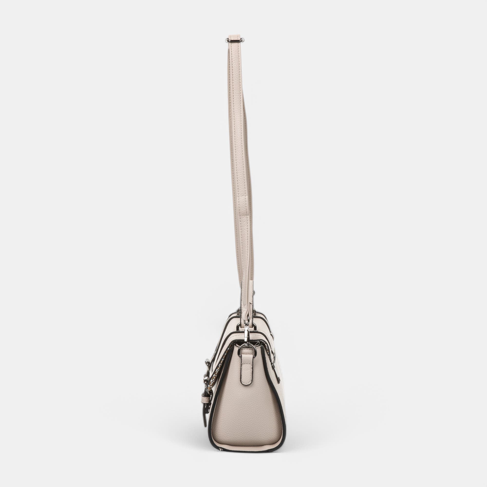 Sac bandoulière beige