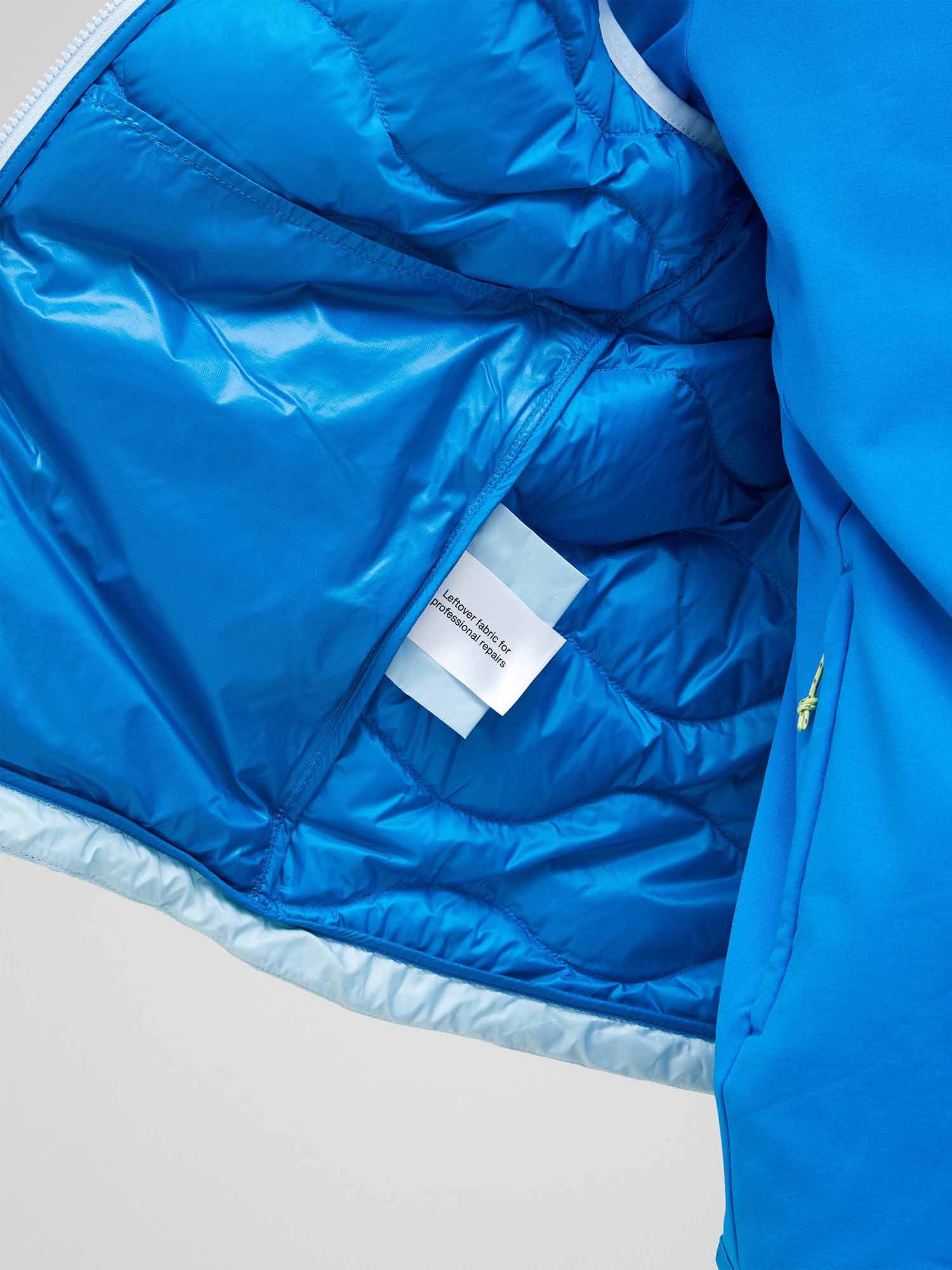 Helium Utility Down Vest Herre Cloud/Sunny Adventure/Brilliant Blue