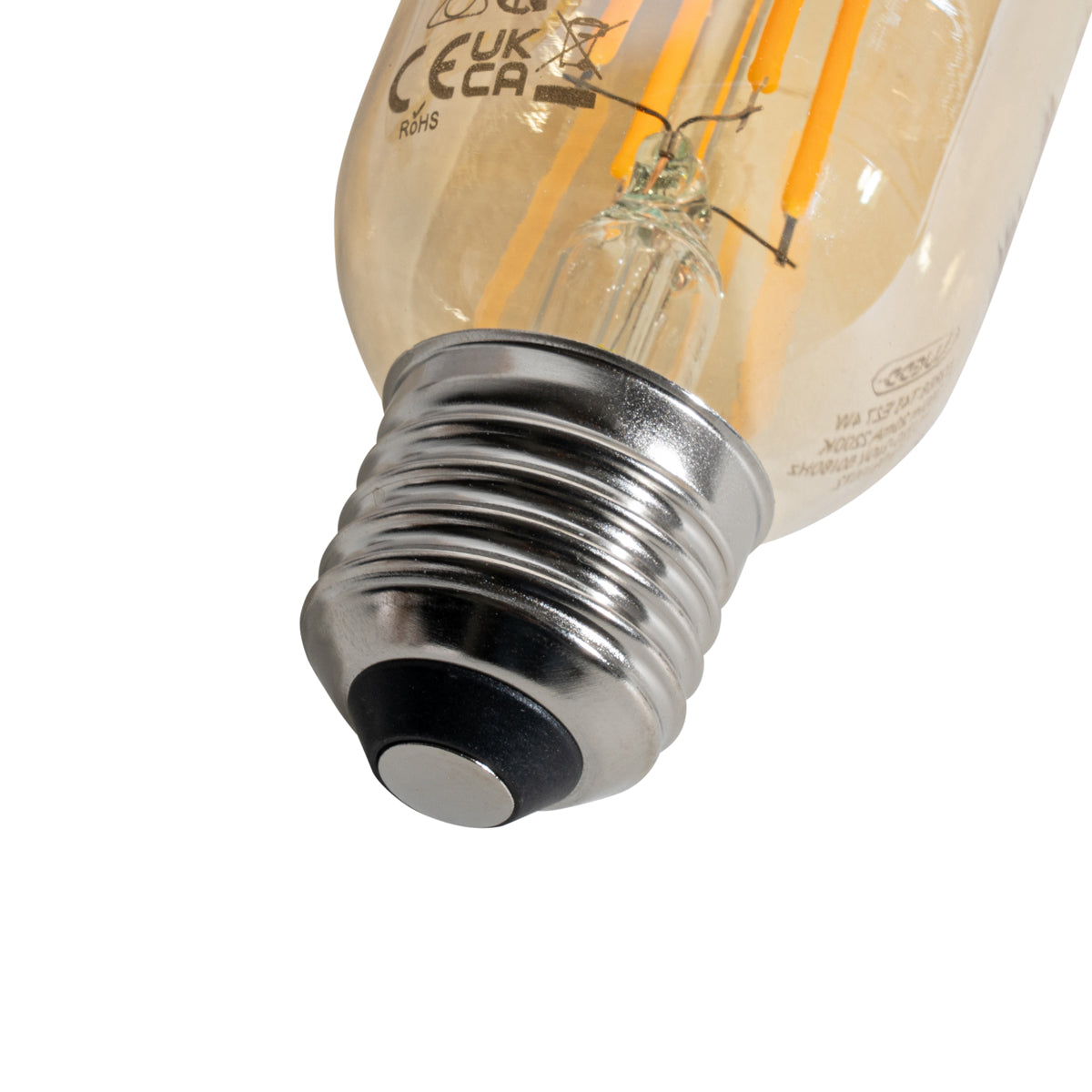 LUEDD E27 dimbare LED goud T45 4W 300 lm 2200K