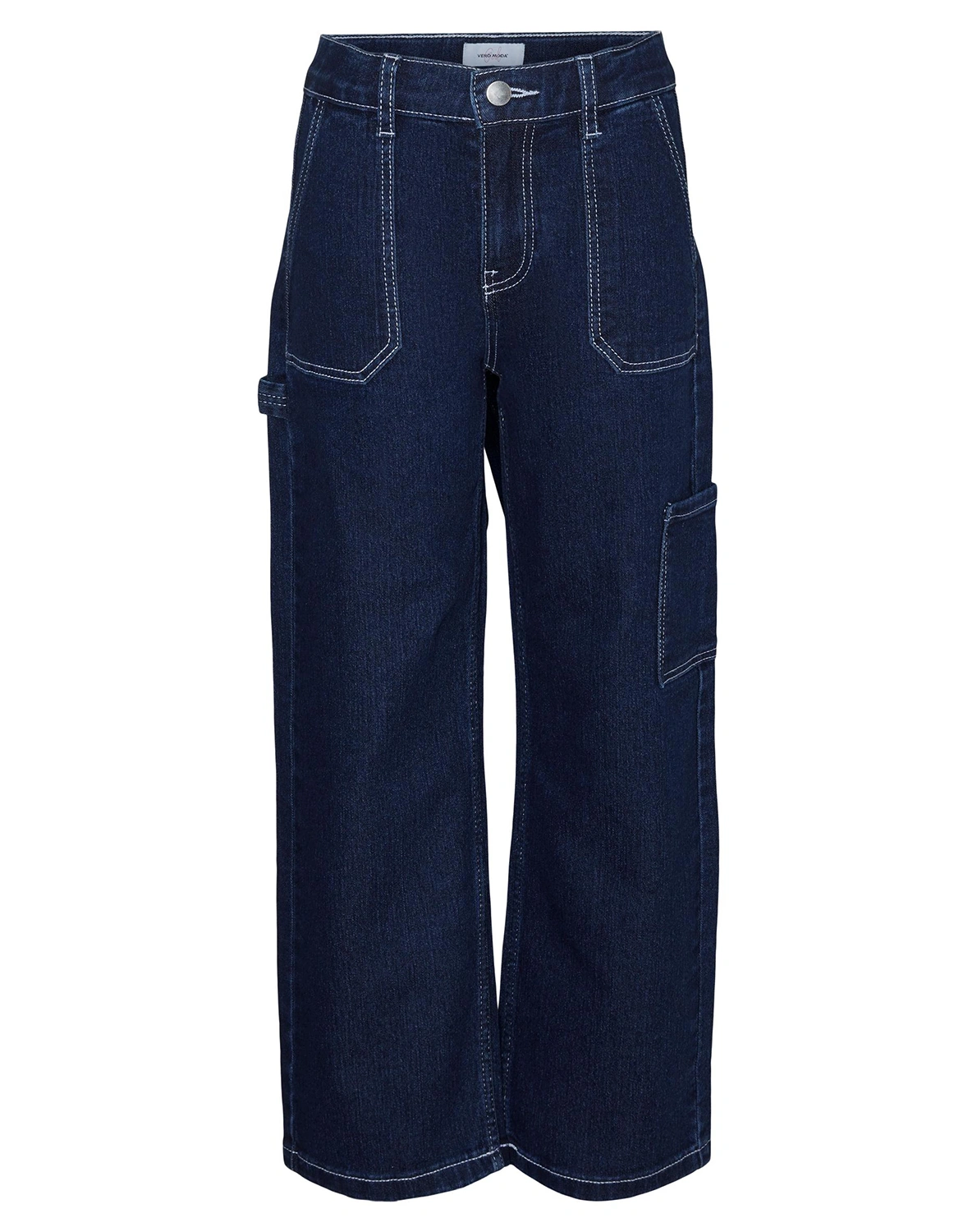 Jeans VMAMBER STRA CARGO VI3396 in dark blue denim