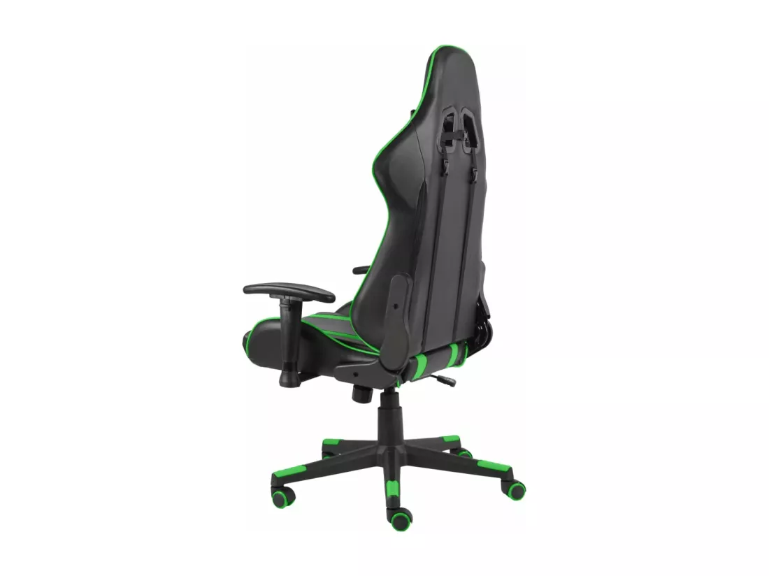 Chaise de jeu pivotante Vert PVC